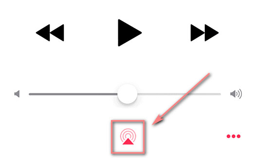 iPhoneの出力をHomePodに変更